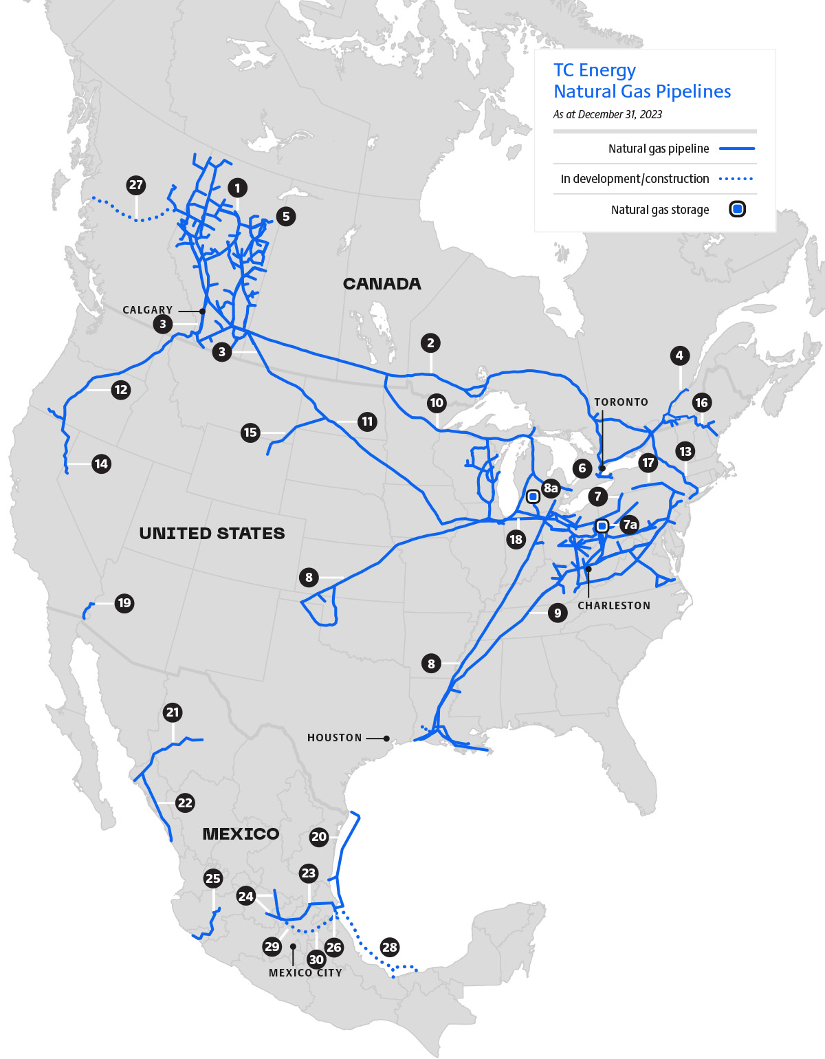 American Energy Partners, LP natural gas map